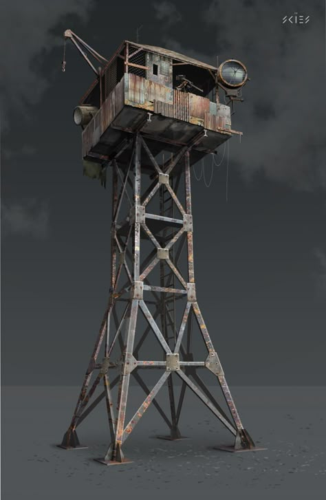 ArtStation - concept- the skies , Dima Minakov Post Apocalyptic Diorama, Apocalyptic House, Post Apocalyptic Environment, Apocalypse World, Post Apocalyptic Art, Apocalypse Art, Apocalypse Survival, Building Concept, Game Environment