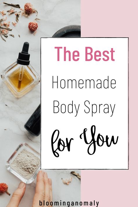 Homemade Body Spray, Body Spray Recipe, Diy Body Spray, Lavender Uses, Love Body, Diy Beauty Recipes, Natural Care, Diy Body, Beauty Recipe