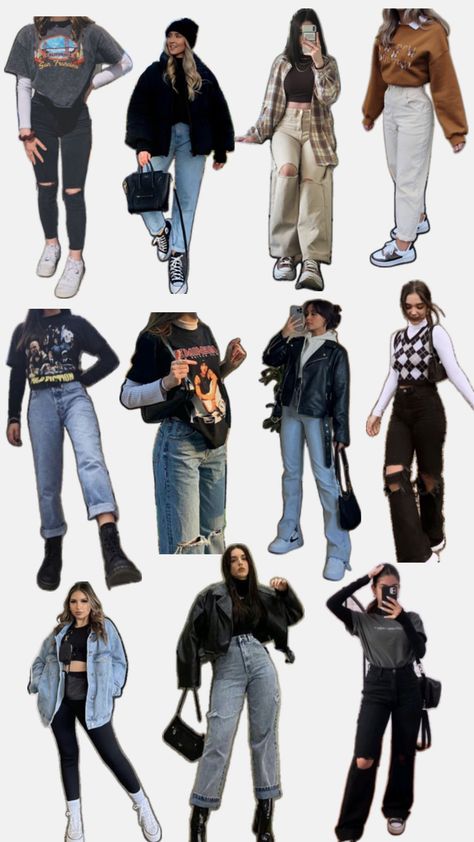 Outfit inspo Stylish Outfits Casual, Neat Casual Outfits, Pick Outfits, Easy Outfits, Inspo Pics, Trendy Outfits For Teens, Everyday Fashion Outfits, Really Cute Outfits, Retro Outfits