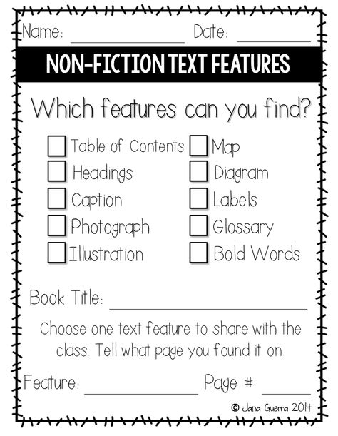 Writing Organizers, I Love October, Nonfiction Text Features, Nonfiction Writing, Third Grade Reading, Nonfiction Reading, 4th Grade Reading, Teaching Ela, 3rd Grade Reading