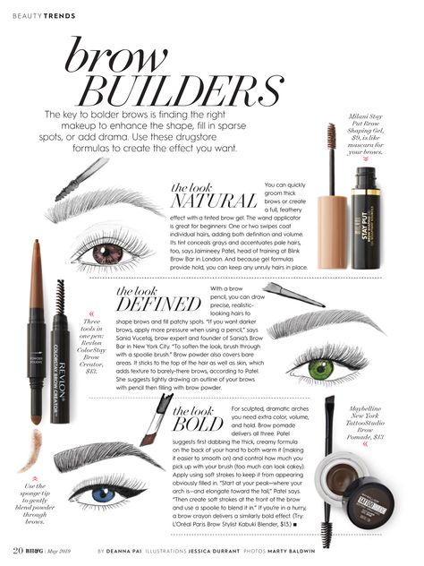 Makeup Marketing Ideas Social Media, Makeup Layout, Makeup Magazine, Media Makeup, Jet Magazine, Bold Brows, Brown Skin Makeup, Media Studies, Beauty Ad