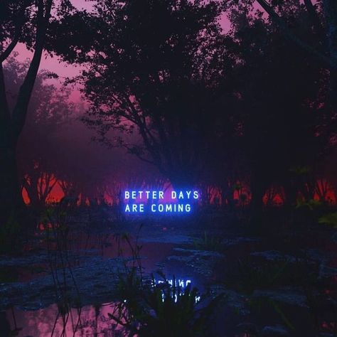 Neon Quality on Instagram: "“The future belongs to those who believe in the beauty of their dreams.”⁣⠀ ⁣⠀ ― Eleanor Roosevelt" Melissa Aesthetic, Glow Aesthetic, Understanding Emotions, Better Days Are Coming, Words Wallpaper, Neon Aesthetic, Better Days, Neon Art, Dark Places