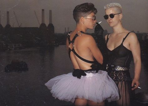 London dykes by Del LaGrace Volcano Drag King, Love Bites, Magazine Images, Lesbian Art, Queer Fashion, Grunge Aesthetic, Photography Inspo, Volcano, Backless Dress Formal