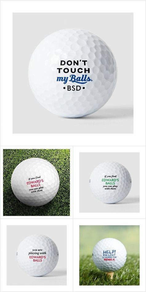 Golf Tournament Prizes, Golf Ball Gift, Bachelor Party Favors, Sayings And Quotes, Ping Pong Balls, Personalized Golf, Gifts For Golfers, Golf Tournament, Tennis Balls