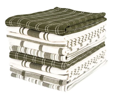 PRICES MAY VARY. 🌿 100% COTTON YARNS: KAF Home's Kitchen Towels are made with 100% cotton yarns. They are soft to the touch, highly absorbent, and perfect for daily use. 100% Cotton 🍽️ KITCHEN DISH TOWEL: KAF Home's Kitchen Towels are highly absorbent and fast-drying, making them perfect for drying dishes and wiping down counters. They are also great for use as Linge Vaisselle in French, which means dish towels. They are a must-have for any home cook or baker looking for an environmentally fri Thyme And Table Kitchen, Cottagecore Kitchen Decor, Flat Kitchen, Soft Kitchen, Tea Display, Kitchen Necessities, Towel Organization, Decorative Kitchen Towels, Kitchen Counter Decor