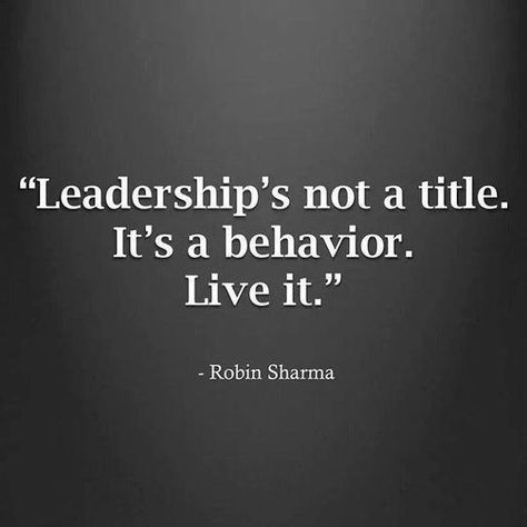 Leadership Inspiration, Robin Sharma, Motiverende Quotes, Life Quotes Love, Leadership Quotes, Leadership Skills, New Energy, Work Quotes, A Quote