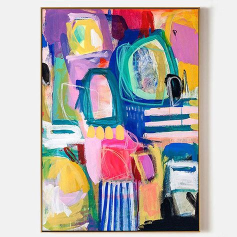 Abstract Colorful Painting, High End Art, Bright Abstract Art, Large Abstract Paintings, Craft Museum, Colorful Abstract Painting, Tableau Art, Abstract Watercolor Painting, Colorful Artwork