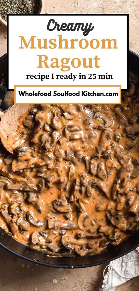 Mushroom Dinners Vegetarian, Easy Dinner With Mushrooms, Creamy Mushroom Recipes, Mushroom And Tomato Recipes, Gourmet Mushroom Recipes, Mushroom Dishes Dinners, Cooking With Mushrooms, Mushroom Main Dish Recipes, What To Do With Mushrooms