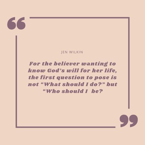 None Like Him Jen Wilkin, Jen Wilkin Quotes, You'll Get Over It, Jen Wilkin, Wisdom Bible, God Inspiration, Proverbs 31 Women, In His Image, The Believer