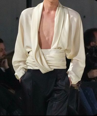 Fall 2023 Menswear, Genderless Fashion, Mens Fashion Inspiration, Fall 2023, Aesthetic Outfits, Wedding Outfit, Outfit Inspirationen, White Shirt, Aesthetic Clothes