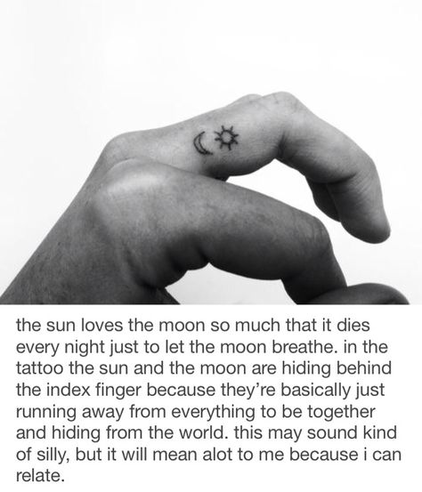 sun & moon middle finger tattoo // meaning Simple Moon Tattoos, Finger Tattoo Meaning, Finger Dot Tattoo, Moon Finger Tattoo, Dot Tattoo Meaning, Moon Tattoo Wrist, Middle Finger Tattoo, Sun Tattoo Meaning, Love Finger Tattoo