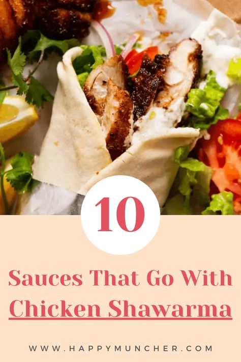 What Sauce Goes with Chicken Shawarma? (10 Sauces) – Happy Muncher Creamy Pumpkin Soup Recipe, Chicken Shawarma Recipe, Shawarma Recipe, Tamarind Sauce, Tangy Bbq Sauce, Middle Eastern Dishes, Fried Chicken Breast, Honey Mustard Sauce, Chicken Shawarma