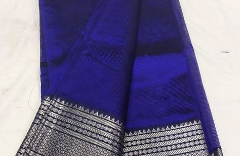 Gap Border Pattu Sarees, Mangalagiri Pattu Sarees, Gadwal Pattu Sarees Latest Checks, Indigo Saree With Pallu, Pure Venkatagiri Pattu Sarees With Price, Saree Collection, 50 %, Saree