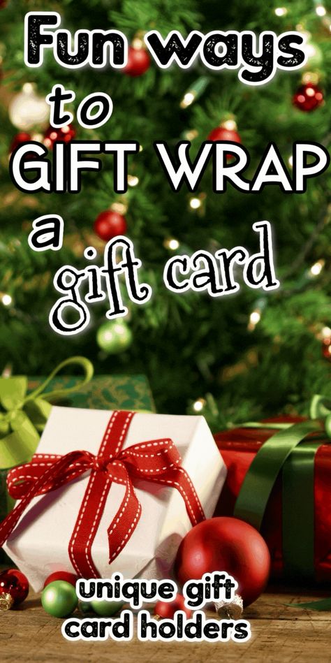 Fun Ways To Wrap Gift Cards For Christmas, Gifting Multiple Gift Cards, Funny Ways To Give Gift Cards, Gift Card Gift Ideas Christmas, Unique Ways To Wrap Gift Cards, Funny Gift Card Wrapping Ideas, Unique Gift Card Presentation Christmas, Fun Ways To Wrap Gift Cards, Fun Way To Give Gift Cards