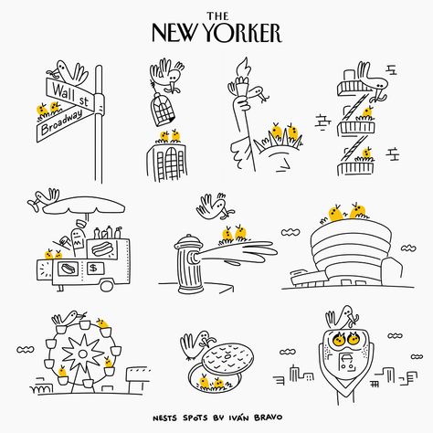 The New Yorker Illustrations, New Yorker Spot Illustration, New Yorker Illustration, Studio Illustration, Office Graphics, Spot Illustration, Web Illustration, Visual Narrative, Data Visualisation