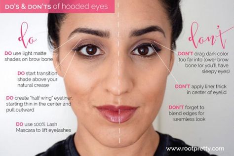 hooded eyes with high eyebrows - Yahoo Search Results Eyeliner For Brown Eyes, Fashion Lessons, Waterline Eyeliner, Makeup Hooded Eyes, Downturned Eyes, Eye Makeup For Hooded Eyes, Eyeshadow For Hooded Eyes, Pageant Tips, Eyeliner For Hooded Eyes