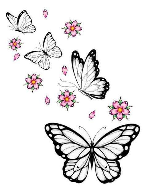 Mariposas Tattoo, Kitsune Tattoo, Butterfly Tattoos Images, Butterfly With Flowers Tattoo, Butterfly Tattoo Stencil, Braces Tips, Tribute Tattoos, Butterfly Stencil, Manga Tattoo