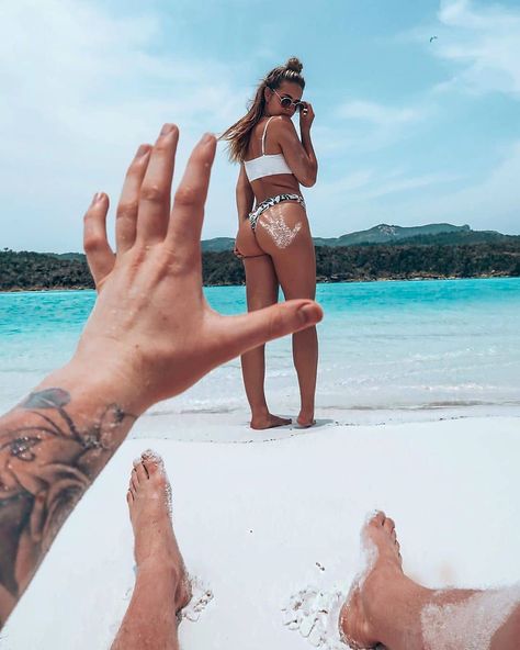 🤭💕 . . . . . . .  #quarantine #takemethere #adventures #letsgosomewhere #travel #travelbug #letsgetlost #couplegoals #couplegoals💑… Together Photography, Vacation Lifestyle, Romantic Things To Do, Fit Couple, Beach Honeymoon, Adventure Couple, Beach Photography Poses, Cute Relationship Photos, Romantic Things