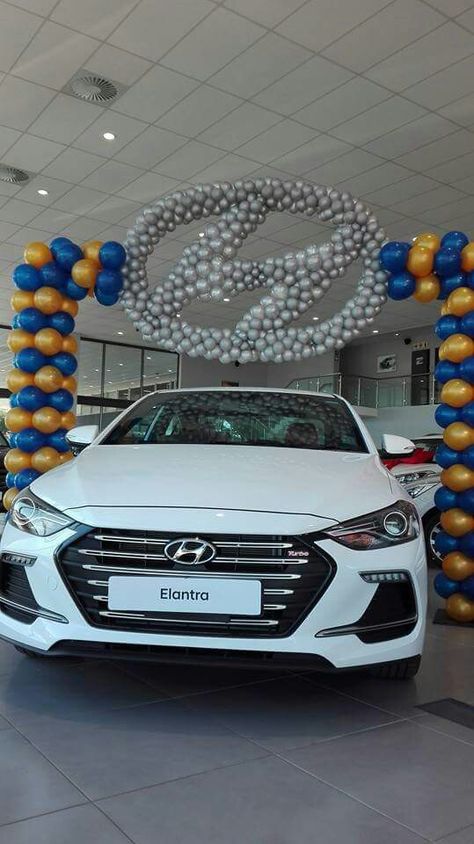 Car Dealership Balloon Decor, Balloon Cars, Showroom Decor, Car Dealerships, Car Deco, Balloon Sculptures, Car Showroom, 10 Year Anniversary, Balloon Design