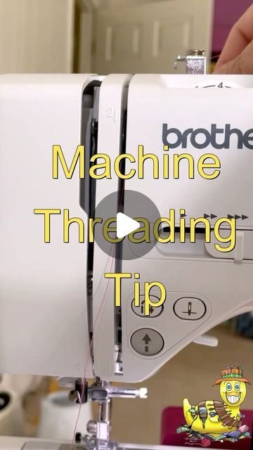 Mad Craft Duckie Fabric on Instagram: "Get better tension by making sure your thread is properly seated in your sewing machines’s tension disks with this quick tip for threading your sewing machine that was passed on to me years ago by a very experienced older sewist.  Plus save up to 30% on our fabrics printed by Spoonflower now through May 4th - no codes needed. #sewingtips #sewing #howtosew #howtothreadasewingmachine #themadcraftduckie" Sewing Machine Tension, May 4th, Sewing Machines, Sewing Tips, Threading, Get Better, Get Well, Sewing Hacks, Sewing Machine