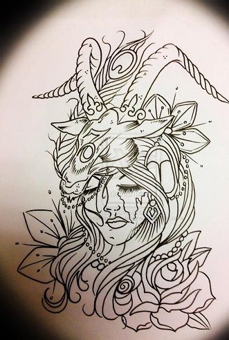 capricorn-design-on-girls-face14 Capricorn Mermaid Tattoo, Gnarly Tattoos, Capricorn Tattoo Designs, Capricorn Sign Tattoo, Half Sleeve Tattoos For Women, Sagittarius Tattoo Designs, Half Sleeve Tattoos, Capricorn Art, Horoscope Tattoos