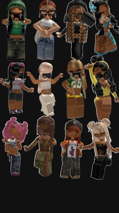 💅🏾 Roblox Baddies Outfit, Cute Baddie Roblox Outfits, Baddies Roblox Game Logo, Baddie Roblox Dti, Roblox Baddie, Cute Baddie Outfits, Code Roblox, Outfit Roblox, Skin Roblox