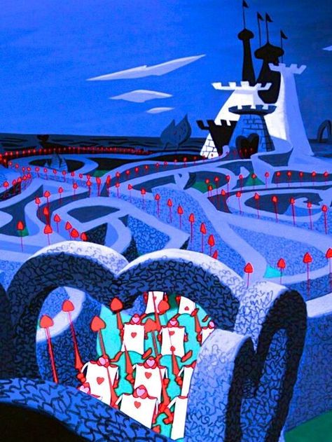 Castle Drawing, Alice In Wonderland 1951, Castle Background, Alice In Wonderland Aesthetic, Alice In Wonderland Disney, Disney Crossover, Old Disney, Disney Castle, Disney Aesthetic