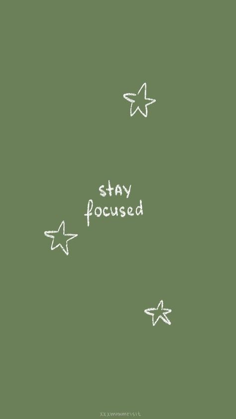 Stay Off Your Phone Wallpaper, Study Motivation Green Aesthetic, Work Focus Wallpaper Iphone, Green Study Aesthetic Wallpaper, Green Study Motivation, Stay Focused Aesthetic, Green Studying Aesthetic, Green Study Wallpaper, Focus Lockscreen