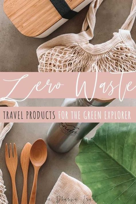 Eco friendly travel gear that is actually useful & looks good. These are the travel products that you need to travel more sustainably. Perfect for both men and women for any destination or adventure, this list will get you packing and traveling greener. | #ecofriendly #sustainabletravel #zerowaste Zero Waste Shop, Zero Waste Products, Plastic Free Life, Zero Waste Store, Ethical Travel, Eco Store, Eco Lifestyle, Eco Travel, Zero Waste Living