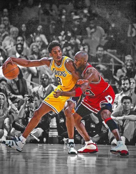 Michael Jordan Kobe Bryant, Kobe Bryant Michael Jordan, Kobe Bryant Poster, Kobe Bryant Pictures, Kobe Bryant, Basketball Players, The Court, Michael Jordan, Jordan