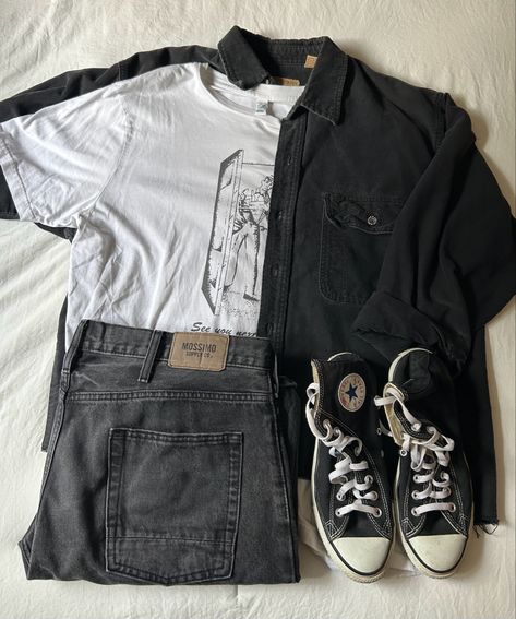 Coquette Instagram, Androgynous Outfits, Downtown Outfits, Casual Outfit Inspiration, Guys Clothing Styles, Mens Casual Dress Outfits, Aesthetic Coquette, Outfits With Converse, Men Fashion Casual Outfits