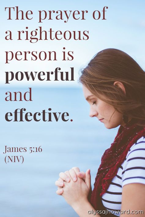 Bible Verse | Do you ever feel like your prayers don't make a difference? Sometimes we underestimate the power of prayer, but our prayers matter more than we realize. James 5 16, Pray Big, Team Motivation, Bible Topics, The Power Of Prayer, Bible Study Methods, Prayers For Strength, Christian Images, Get Closer To God