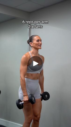 Beginner Bicep and Shoulder Workout 💪🏼 Dumbbell Only 🫶🏻 #biceps #shoulders #bicepworkout #shoulderworkout #weighttraining #StrengthTraining #weighttrainingforwomen | Hayley Madigan | The Score · Can't Stop Me Now Bicep And Shoulder Workout, Shoulder And Arm Workout, The Score, Biceps Workout, Shoulder Workout, Upper Body Workout, Arm Workout, Weight Training, Physical Fitness