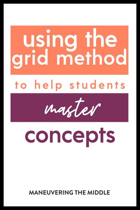 Mastery learning is here to stay. Listen to our interview with Chad Ostrowski - founder of the Grid Method - to learn how you could implement this teaching strategy in your classroom… Social Studies Teaching Strategies, Standards Based Grading, Mastery Learning, Maths Activities Middle School, Teacher Forms, Ap Literature, Cult Of Pedagogy, English Teaching Materials, Learning Framework