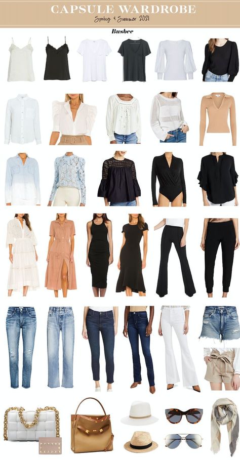 Busbee Style, Capsule Wardrobe Women, Spring Summer Capsule Wardrobe, Perfect Capsule Wardrobe, Capsule Wardrobe Work, Capsule Wardrobe Outfits, 30 Outfits, Summer Outfits Women Over 40, Professional Dress