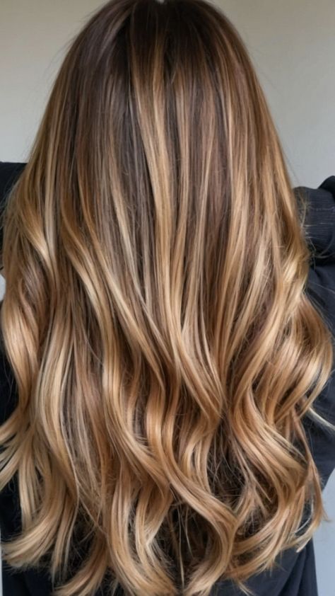 Achieve a stunning fall bronde balayage hair look Whether you have S h o r t M e d i u m or L o n g hair this versatile color trend is perfect for all hair lengths and textures From C o l o r blending to a seamless transition between shades bronde balayage complements S t r a i g h t L o n g C u r l y locks Embrace the warmth of B l o n d e hues or opt for a bold and edgy D a r k bronde look Ideal for both brunettes and blondes seeking a fresh change this season Golden Blonde Hair Balayage, Bronde Balayage Hair, Fall Bronde Balayage, Hairstyles For Fall, Golden Balayage, Balayage Hairstyles, Balayage Technique, Bronde Balayage, Golden Blonde Hair