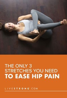 Stretches For Hip Pain, Best Exercise For Hips, Sore Hips, Hip Strengthening Exercises, Hip Flexor Exercises, Bursitis Hip, Stretching Routine, Hip Pain Relief, Sciatica Exercises