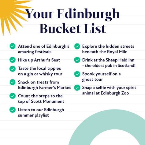 Bucketlist Summer, Edinburgh Zoo, Scott Monument, Visit Edinburgh, Hotel Indigo, Summer Playlist, Old Pub, Your Spirit Animal, Ghost Tour