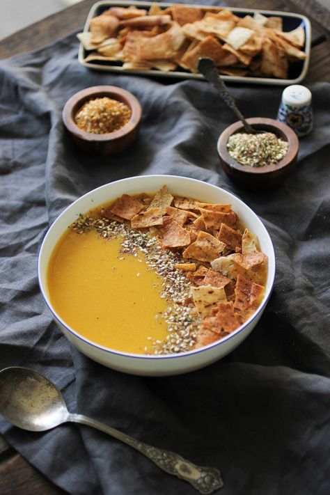 Egyptian Lentil Soup Egyptian Lentil Soup Recipe, Whole Wheat Pita, Lentil Soup Recipes, Egyptian Food, Beautiful Food Photography, Bowl Of Soup, Tikka Masala, Lentil Soup, Samosa