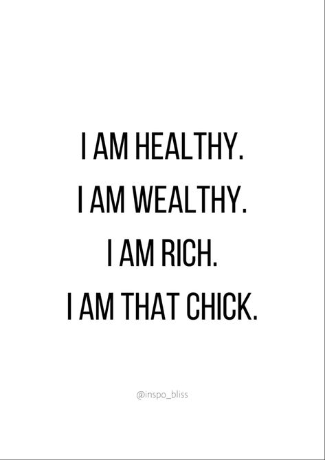 Self Love Growth, I Am Wealthy, Healthy Affirmations, Vision Wall, I Am Healthy, Health Wealth And Happiness, Aspire To Inspire, Happiness Motivation, I Am Rich