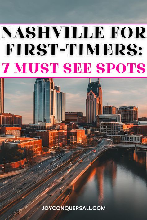 First time in Nashville? Let me guide you to the 7 must-see spots that will make you fall in love with this vibrant city. Whether you're into music, food, or history, these picks have something for everyone. Click to make the most of your visit! Down Town Nashville, Music Row Nashville Things To Do, Nashville During The Day, Nashville Tennessee Things To Do In Fall, Nashville One Day, One Day In Nashville Tennessee, 1 Day In Nashville, 2 Days In Nashville Tennessee, Unique Nashville Experiences