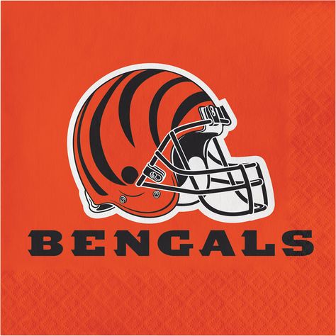 Bengals Party, Bengals Helmet, Tailgate Foods, Bengals Logo, Fraternity Coolers, Football Parties, Cincinnati Bengals Football, Bengals Football, Football Tailgate