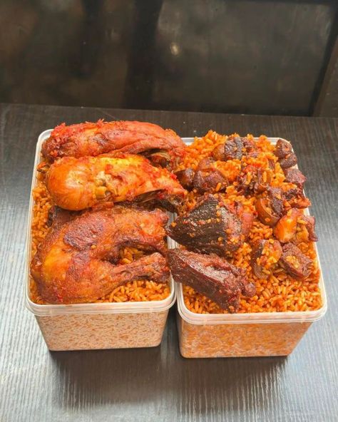 🇳🇬🔥🇳🇬😋🗣️This was the best decision ever 😍I’m glad I chose this path (asun pasta ) 33,000 (Jollof rice,chicken and diced plantains ) 45,000 (native rice ,plantains and turkey)48,000 ( Jollof rice ,chicken wings and turkey) 35,000 ( native rice and turkey) 70,000 Good morning fam clients 🥰 Our kitchen is open to take your orders Same day delivery Call or Whatsapp 0806 666 5500 to Order 📷 @temmytkitchen #temmytkitchen #foodvendorsinlagos #foodvendorinikorodu #foodienaija #foodvendo... Rice And Turkey, Native Rice, Ghanaian Dishes, Naija Food, Food Varieties, Nigeria Food, Seasoned Rice Recipes, Rice Chicken, Jollof Rice