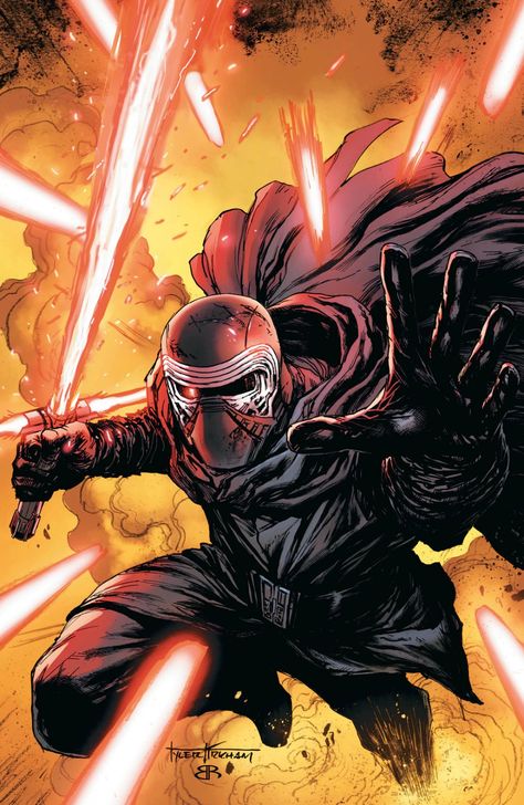 StarWarsPhotoshop (@SW_messing) / Twitter Tyler Kirkham, Darth Vader Kylo Ren, Dark Lord Of The Sith, Knights Of Ren, Star Wars Sith, Dark Side Star Wars, Comic Book Art, Star Wars Books, Star Wars Kylo Ren