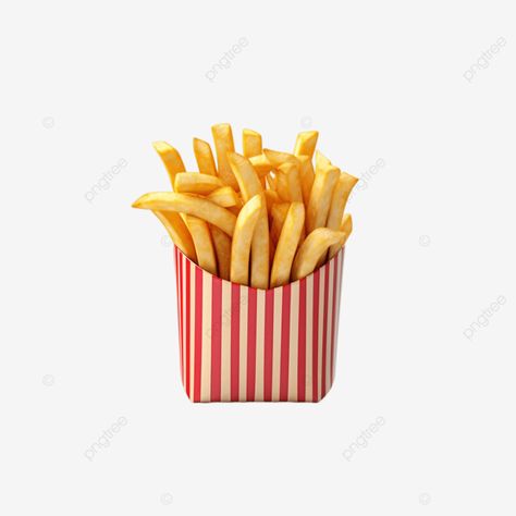 Restaurant Potatoes, Fries Bfdi, Fries Restaurant, Fish N Chips, Food Png, Beach Background, Grilling Chicken Breast, Transparent Image, Food Stickers