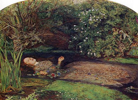 Sir John Everett Millias - Ophelia by Jay Tilston, via Flickr John Everett Millais Ophelia, Ophelia Painting, Elizabeth Siddal, Everett Millais, 헬로키티 배경화면, Pre Raphaelite Paintings, Pre Raphaelite Brotherhood, Tableaux Vivants, Pre Raphaelite Art