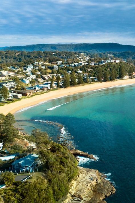 Relax, unwind, and enjoy the tempting water at the popular holiday destination of Avoca Beach, Central Coast NSW. Avoca Beach, South Coast Nsw, Life In Australia, Australian Landscape, Holiday Inspo, 15 December, New South Wales Australia, Beach Australia, Ig Feed