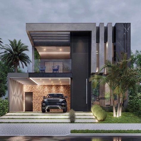 House Outer Design, Best Modern House Design, Small House Design Exterior, Modern House Facades, Modern House Exterior Design, Architect Design House, Modern Exterior House Designs, Duplex House Design, Bungalow Design