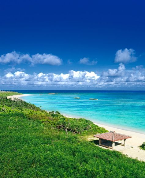 🏝️ #SummerHateruma 🌞 Vibrant summer landscape of Hateruma island in Okinawa prefecture, Japan, showcasing the beauty of the Yaeyama islands. Okinawa Wallpaper, Okinawa Photography, Okinawa Japan Photography, Okinawa Japan Beach, American Village Okinawa, Okinawa Japan, Summer Landscape, Okinawa, Aurora