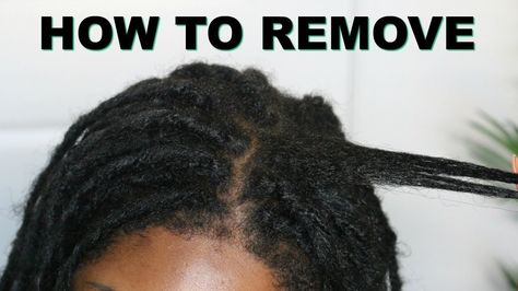 How to Remove Knotless Crochet Locs [Video] - https://blackhairinformation.com/video-gallery/remove-knotless-crochet-locs-video/ How To Remove Faux Locs, Knotless Crochet, Crochet Locs, Natural Hair Remedies, Faux Locs Crochet, Crochet Faux Locs, Locs Crochet, Goddess Locs, Natural Styles